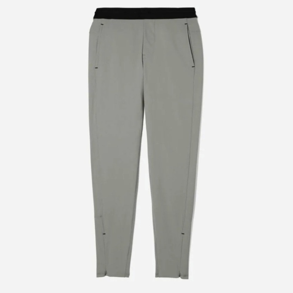 Everlane Unisex The Everyone Pants Mens Sm/W M Joggers Zipper Cuffs NEW Gray
